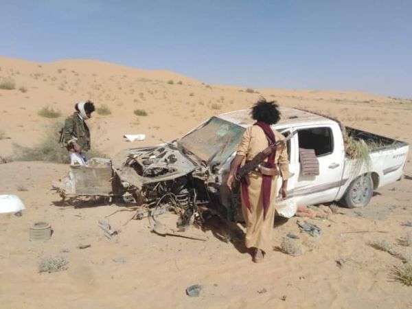 إصابة مدني بانفجار لغم حوثي في الجوف 