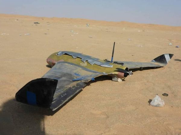 الجيش يسقط "مسيّرة" للحوثيين شرقي الجوف 