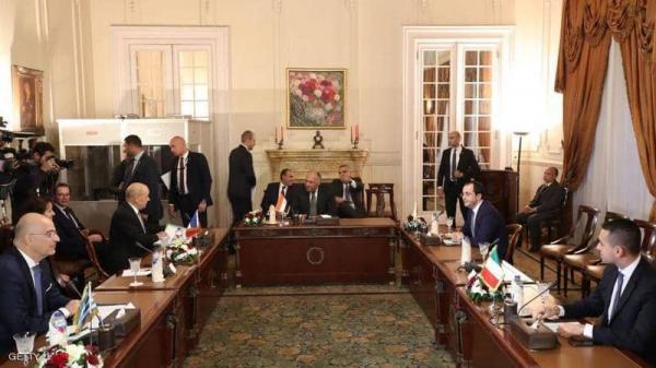 اجتماع مصري أوروبي يطالب بوقف التدخل التركي في ليبيا