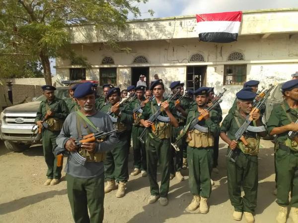 مدير شرطة الحديدة يفتتح مركز شرطة التحيتا