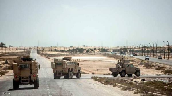 مقتل 5 إرهابيين في تبادل إطلاق النار شمالي سيناء