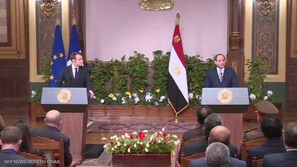 اتفاق مصري فرنسي ضد الإرهاب