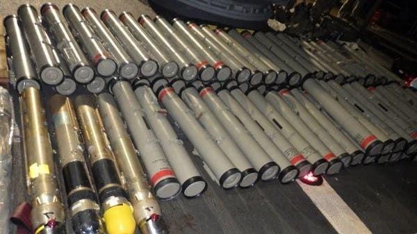 البحرية الأمريكية تعلن ضبط 150 صاروخا إيرانيا في بحر العرب كانت في طريقها للحوثيين