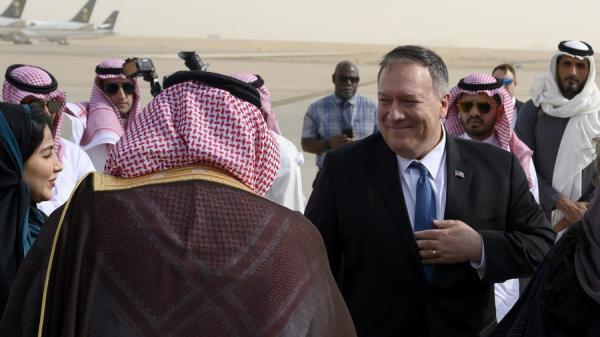 بومبيو في الرياض لبحث ملفات المنطقة  