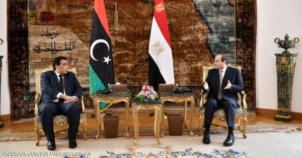 في أول وجهة عربية .. رئيس المجلس الرئاسي الليبي يزور مصر 