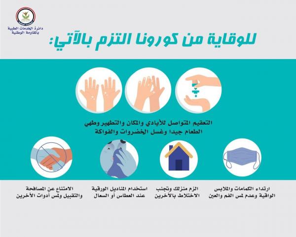 نصائح للوقايا من كورونا 