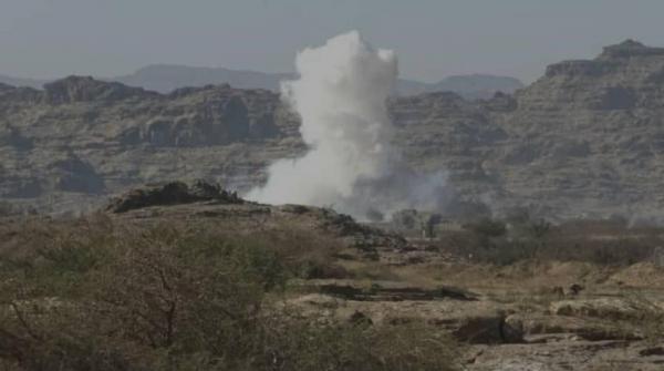 قتلى وجرحى لمليشيات الحوثي وتدمير آليات عسكرية بغارات جوية للتحالف في باقم صعدة