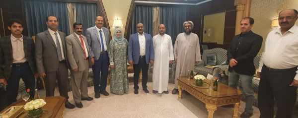 صور| نائب رئيس المجلس الرئاسي العميد طارق صالح  يستقبل قيادات الأحزاب والتنظيمات السياسية