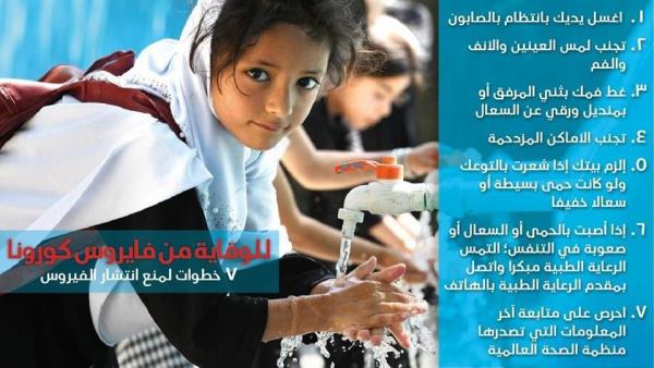 7 خطوات لمنع انتشار كورونا