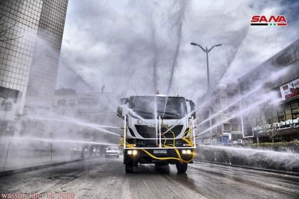 الصحة العالمية تحذر من  رشّ المطهرات في الشوارع 
