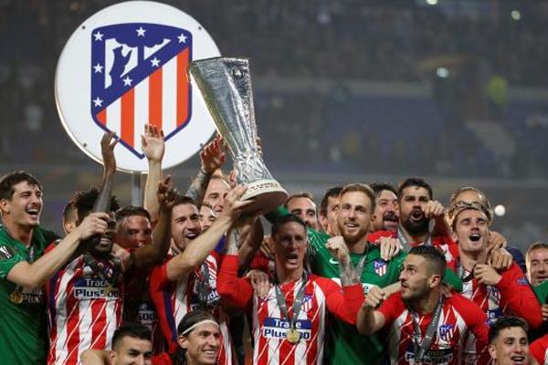 اتلتيكو مدريد بطلا للدوري الأوروبي