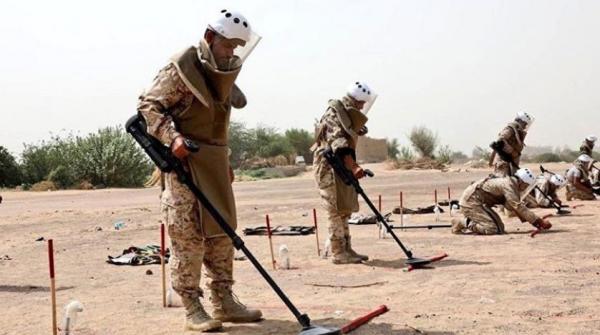 "مسام" ينتزع 316 لغمًا حوثياً خلال الأسبوع الرابع من مايو