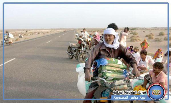 المقاومة الوطنية تتفقد أوضاع المواطنين في المديريات المحررة بالساحل الغربي (صور)