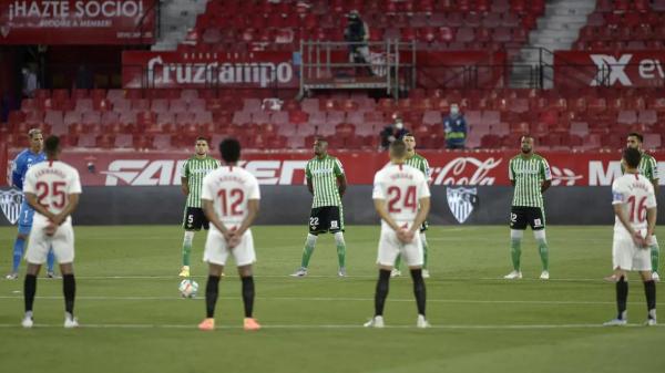 عودة الدوري الإسباني بدقيقة صمت 