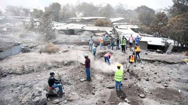 توقف البحث عن 197 من ضحايا "بركان النار"