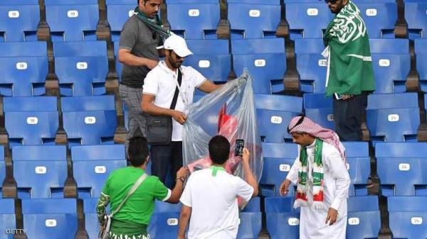 صورة راقية لجماهير عربية في مونديال روسيا