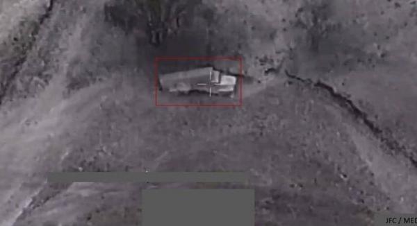 مقاتلات التحالف تستهدف منصة إطلاق صواريخ للمليشيات الحوثية في حجة