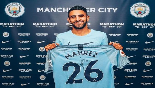 الجزائري محرز إلى مانشستر سيتي