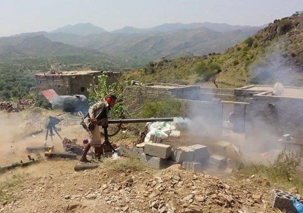 تجدد المواجهات بين القوات الحكومية ومليشيا الحوثي في مقبنة