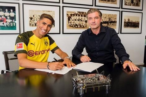 رسميا.. المغربي أشرف حكيمي إلى دورتموند