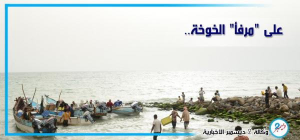 افتتاح مرسى قوارب الصيادين في الخوخة بدعم إماراتي