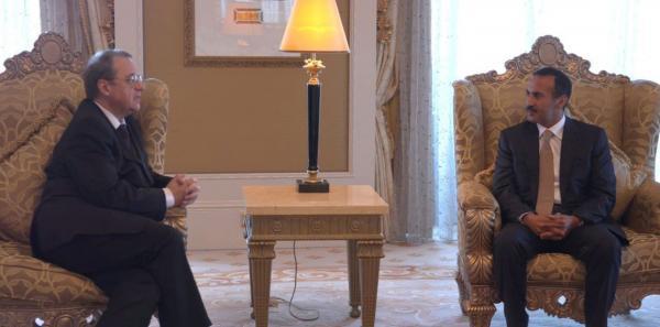 أحمد علي عبدالله صالح يلتقي نائب وزير الخارجية الروسية