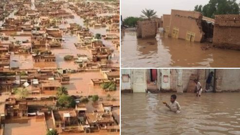 الفيضانات تغزو شوارع السودان والسلطات تعلن حالة الطوارئ 