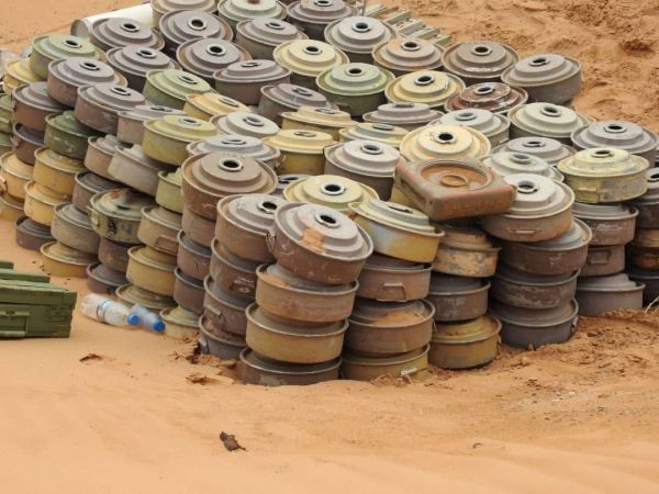 مسام ينتزع 1500 لغم منذ بداية سبتمبر الجاري 