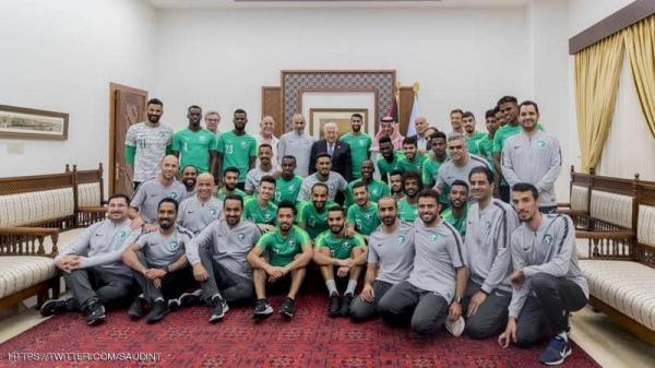 المنتخب السعودي يزور المسجد الأقصى