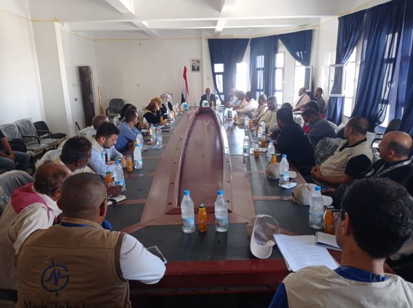 حيس.. لقاء مهم جمع سلطة الحديدة مع وفد إنساني رفيع للأمم المتحدة 