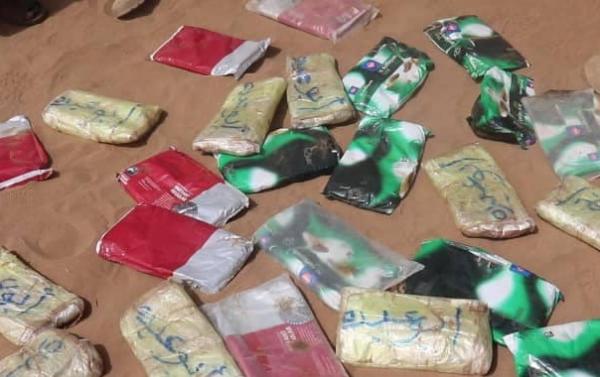 ضبط شحنة مخدرات تابعة لقيادي حوثي في حيران حجة
