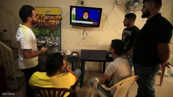 زعيم ميليشيا حزب الله يلوح بـ"حرب أهلية" في لبنان