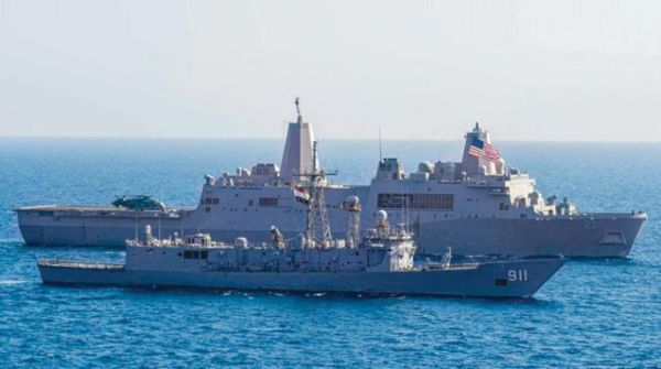 ثالث تدريب مصري - أميركي في البحر الأحمر خلال 8 أشهر