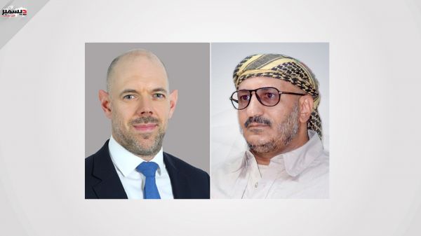 ناقشا مسؤولية المجتمع الدولي تجاه عدوان الحوثي على مارب: رئيس المكتب السياسي يلتقي السفير البريطاني