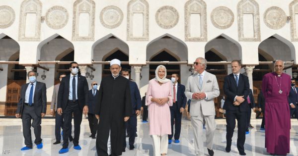 ولي عهد بريطانيا يزور مصر 