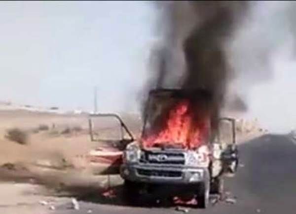 استشهاد جندي وإصابة 4 آخرين بجريمة إرهابية في أبين