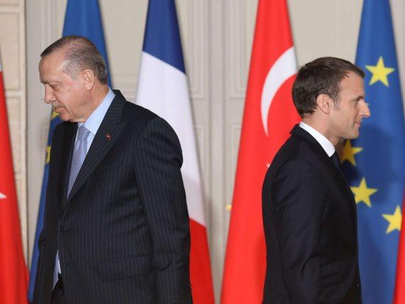   فرنسا  تستدعى السفير التركى بعد تصريحات أردوغان