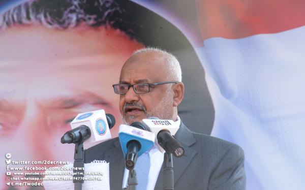 في ذكرى استشهاد الزعيم والأمين.. محافظ الحديدة يدعو "المشتركة" لاستكمال تحرير الساحل الغربي