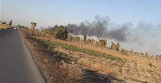 مصادر عراقية: سقوط قذيفتي  مورتر داخل قاعدة بلد الجوية  