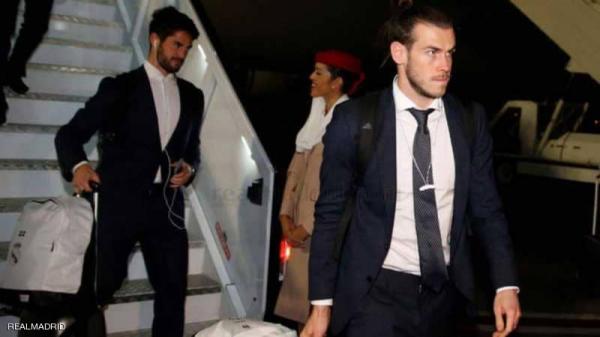 ريال مدريد يصل أبو ظبي