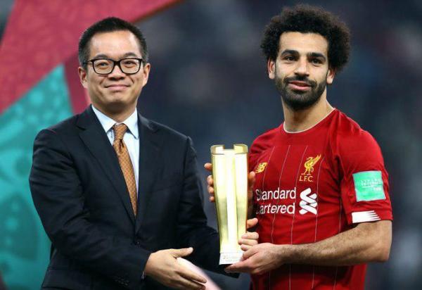 صلاح يتوج بجائزة أفضل لاعب في كأس العالم للأندية