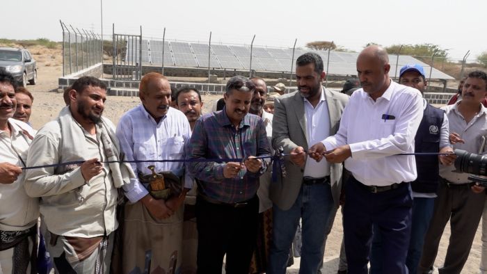المخا.. تدشين مشروع مياه يختل