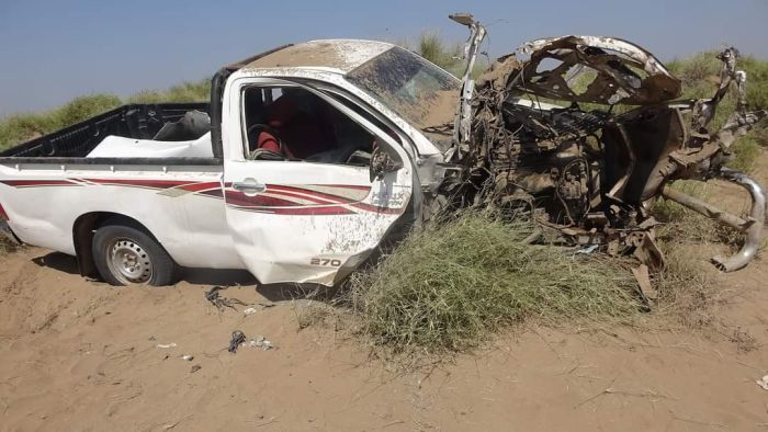  إصابة مواطنين بانفجار لغم حوثي جنوب الحديدة