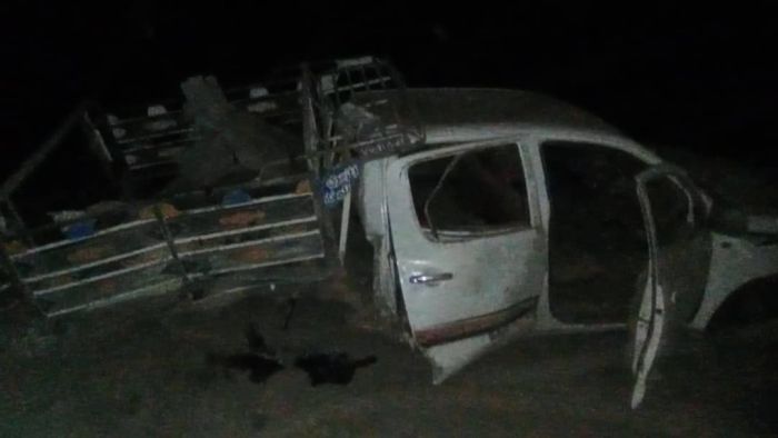 انفجار لغم حوثي بسيارة مواطن جنوب الحديدة 