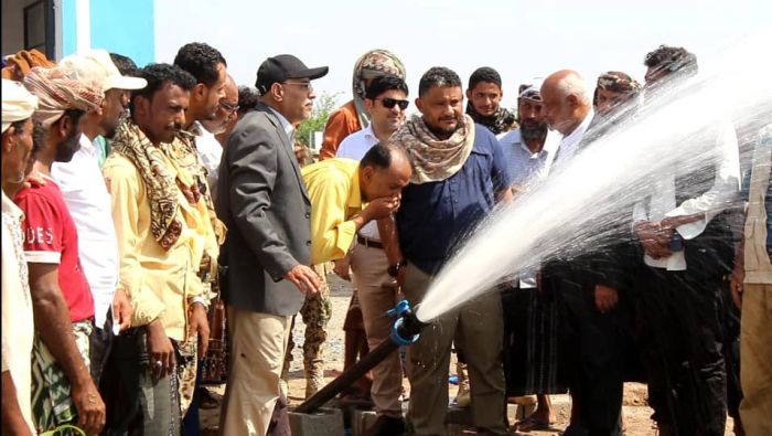 الحديدة.. افتتاح مشروع مياه لأربع قرى في ريف الخوخة