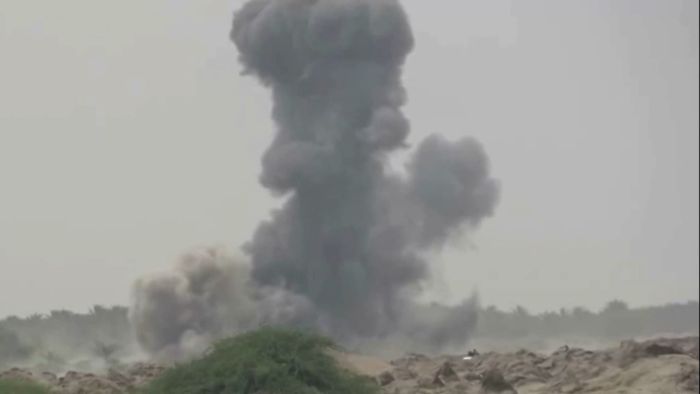 المقاومة الوطنية: قصف مدفعية حوثية استهدفت أعياناً مدنية جنوبي الحديدة