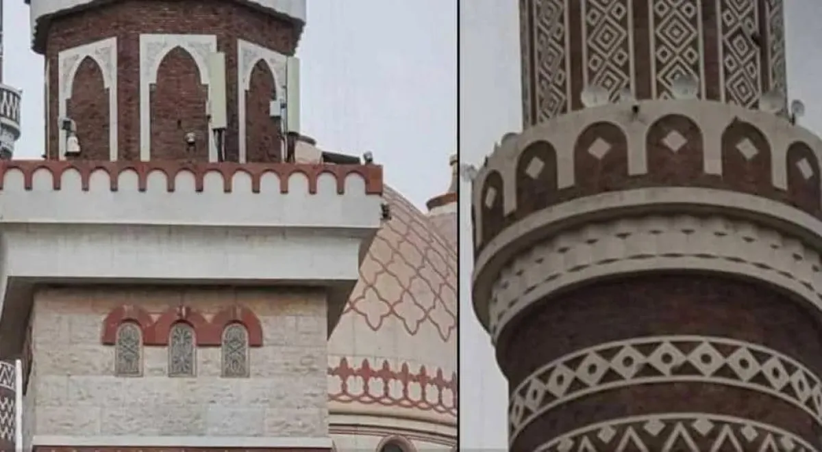 انتهاك لقدسية المساجد.. الحوثيون يستثمرون منارات جامع الصالح لصالح شبكات الإنترنت