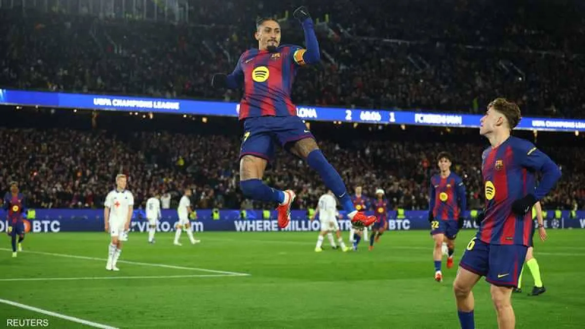برشلونة يتأهل لثمن نهائي أبطال أوروبا.. والريال يخوض الملحق