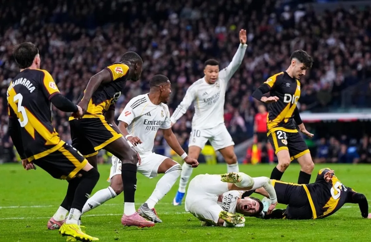 ريال مدريد يفوز على  رايو فاليكانو ويواصل مطاردته للمتصدر برشلونة