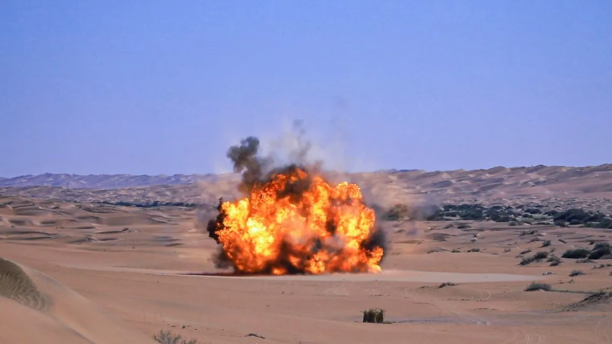 مشروع مسام يتلف كميات كبيرة من الألغام والعبوات من مخلفات الحوثيين في شبوة